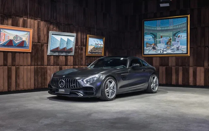 samochody osobowe Mercedes-Benz AMG GT cena 439000 przebieg: 48100, rok produkcji 2015 z Gołdap